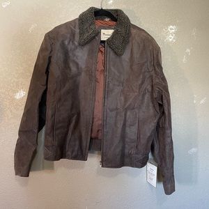 Vintage leather jacket NWT